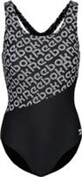 Reebok Swimsuit Costume Padded Swimwear One Piece Racerback Black Size Small NEW - S Regular