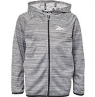 REEBOK Boy's Grey Performance Full Zip Hoodie RRP £30
