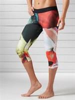 Reebok Womens 'Acid Fade' CrossFit Capri Tights (B45936) Sport Gym - M Regular