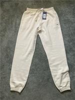 Reebok CL ND Pant Mens Small Size Cream W30/32 L32 Thick Track Bottoms NWT - W30/32 L32 Regular