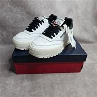 Reebok Club C MEGACOURT Unisex Leather Trainers UK 3 White Chalk Black