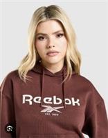 Reebok Retro Oversized Hoodie in Brown - Small BRAND NEW IN BAG - S Regular