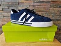 Adidas Neo Daily Team Trainers - Dark Blue Suede - NEW (Size 12 UK).