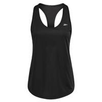 Reebok Workout Ready Mesh Back Tank Top Womens S UK 8 10 Black Training Gym Vest - S Regular