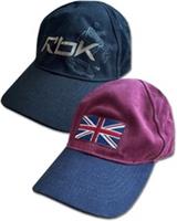 REEBOK Kid's Burgundy & Black Caps RRP £15