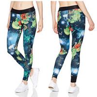 Reebok Womens RCF Crossfit Reversible Fitness Training Tight Jungle Gym Leggings - As Shown Regular