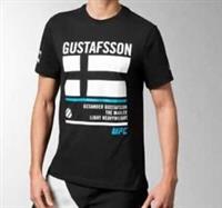 REEBOK MMA COMBAT DISPARATE UFC ALEXANDER NICKNAME GUSTAFSSON T-SHIRT BLACK - S Regular