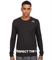 Reebok Ufan Long Sleeve Tee Black Large TD101 HH 12 - L Regular