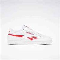 Reebok Club C Revenge Snekers in Cloud White / Vector Red