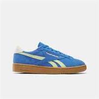 Reebok Club C Grounds UK Sneakers in Kinetic Blue/Astro Lime/Vintage Chalk