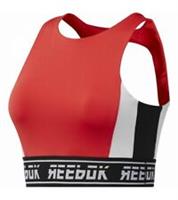 REEBOK WOMEN SPORTS BRA WOR RED FITNESS WORKOUT GYM - 2XS XS S L XL 2XL Regular