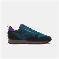 Reebok Unisex Classic Leather Sneakers in Escape Blue/Black Trainers