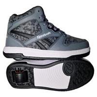 Heelys x Reebok Hi Classic Skate Shoes - Size UK 2 - Grey/Bla - SALE