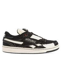 Reebok Club C 85 Pump Shoes in Black and White Trainers