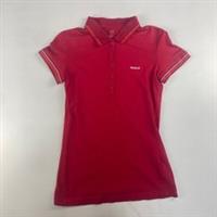 Womens Pink Reebok Polo Shirt, Size M