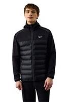 Reebok Mens Jacket Heywood Hybrid Padded Jacket Black - XL Regular
