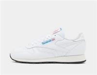 Reebok Classic Leather in Triple White and Blue All Sizes Limited Stock