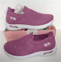 Ladies Walking Slip On Fitness Gym Comfort Foam Womens Trainers Shoes New Size 8