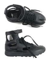 Maison Margiela x Reebok Project O CL GL Hi Top Leather Tabi Sneaker Black uk 8