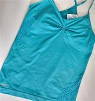 BNWT Reebok Playdry Gym Ypga Top UK 14 Lightly Scented Build In Sports Bra