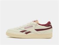 Reebok Club C Revenge Men's Leather Trainers in Chalk/Red