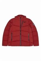 Reebok Mens Puffer Jacket Stretch Puffer Rust
