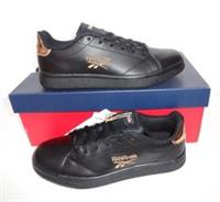 Reebok Girls New Black Trainers Shoes Lace Up Junior School RRP £42 UK Size 3.5