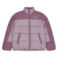 Reebok Womens Puffer Jacket Reversible Puffer Jacket Dusty Rose Pink