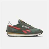 Reebok Aztec II Unisex Sneakers Shoes in Grit Green/Semi Orange Flare