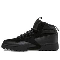 Reebok CLASSIC exofit HI TOP Rippleboot Black Suede UK9.5