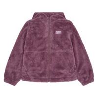 Reebok Womens Fleece Jacket Double Monkey Zip Fleece Dusty Rose