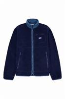 Reebok Mens Sherpa Fleece Jacket Vector Navy