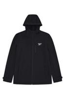 Reebok Mens Softshell Jacket Compton Hooded Softshell Black