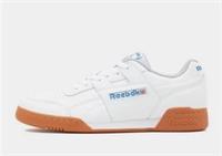 Reebok Workout Plus in White Gum and Blue Accents All Sizes Limited Stock
