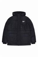 Reebok Mens Puffer Jacket Parka Jacket Black