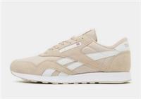 Reebok Classic Nylon in Light Brown and White All Sizes Limited Stock