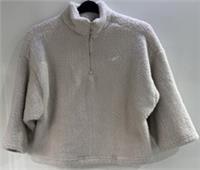 Reebok MYT Cozy Pack Sherpa 1/4 Zip Fleece Jumper Cream M BNWT - M Regular
