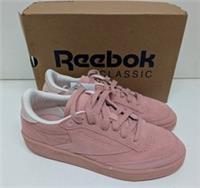 Reebok Ladies New Pink Trainers Shoes Suede Womens Lace Up RRP &pound;70 UK Size 5