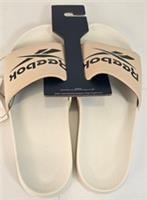 Reebok Slides - Slip On Pool Shoes / Sandals - Mens - Beige