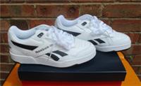 Reebok Kids BB 4000 II Trainers Black/White, UK 4 New In There Box