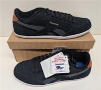 Reebok Mens Black Trainers New Casual Shoes Classic Lace Up UK Size 6