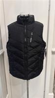 Reebok Reversible Gilet Mens Size M Black Grey Down Puffer Bodywarmer - M Regular