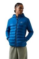 Reebok Mens Jacket Herston Hybrid Blue Large Hooded Padded - L Regular