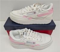 Reebok Girls New Casual Trainers Shoes Leather Junior School UK Size 5