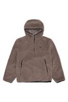 Reebok Women's Fleece Zip Pullover Jacket Warm Teddy Casual Outerwear Grey - M Regular