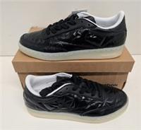 Reebok Classic Ladies New Black Leather Trainers Shoes Womens RRP &pound;65 UK Size 5