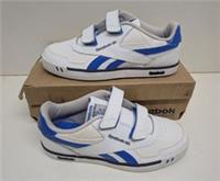 Reebok Girls Boys New White Trainers Shoes Casual Junior School UK Size 2.5