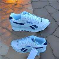 Womens Reebok Royal Glide Ripple Low Trainers Sneakers UK 4.5 White And Black...