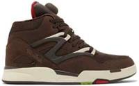 Reebok Pump Omni Zone 2 Pump Trainers in Brown Crimson Mist