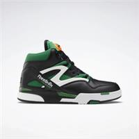 Reebok Pump Omni Zone II Trainers Core Black / Glen Green / Cloud White Shoes